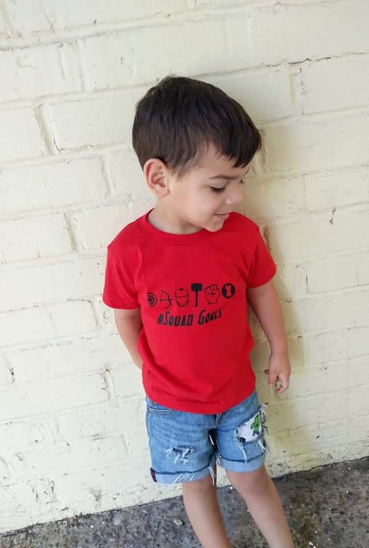 Superhero Squad Goals Boys Shirt