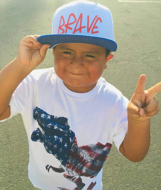 BRAVE 4th of July Snapback Hat
