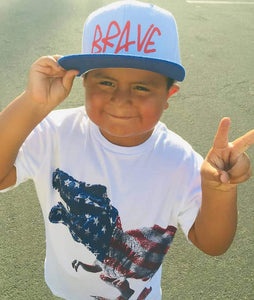 BRAVE 4th of July Snapback Hat