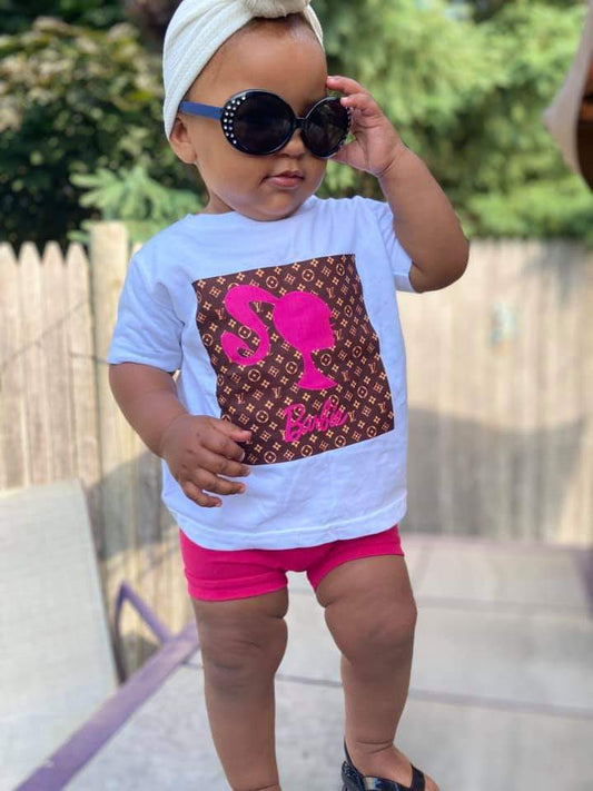 Barbie LV Girls Shirt designer