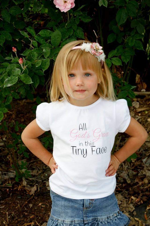 All Gods Grace Girls Shirt