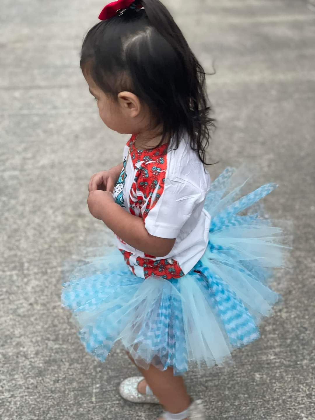 Spring Rain Tutu