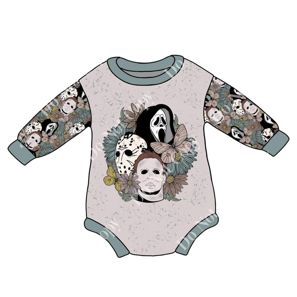 Horror Sweater Romper Halloween