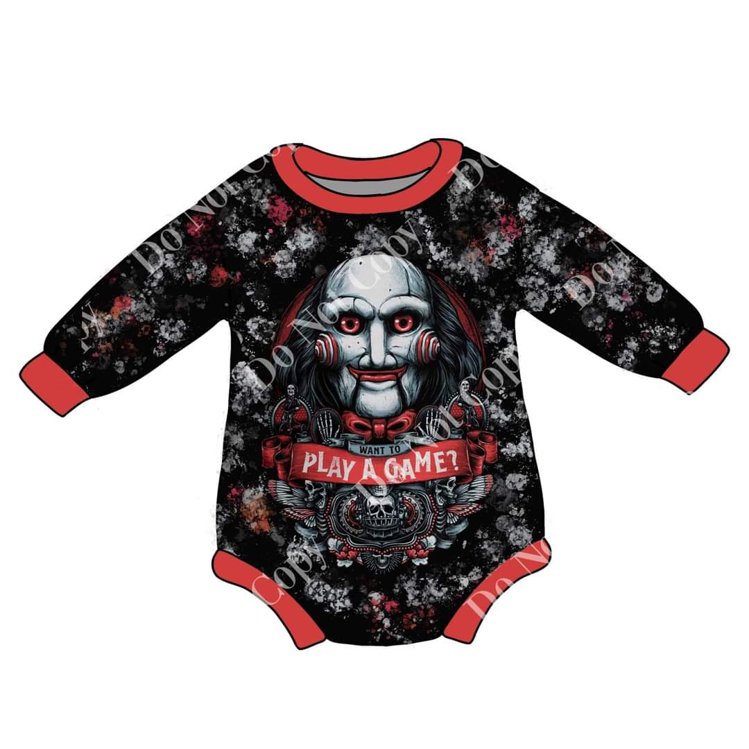 Saw Sweater Romper Halloween