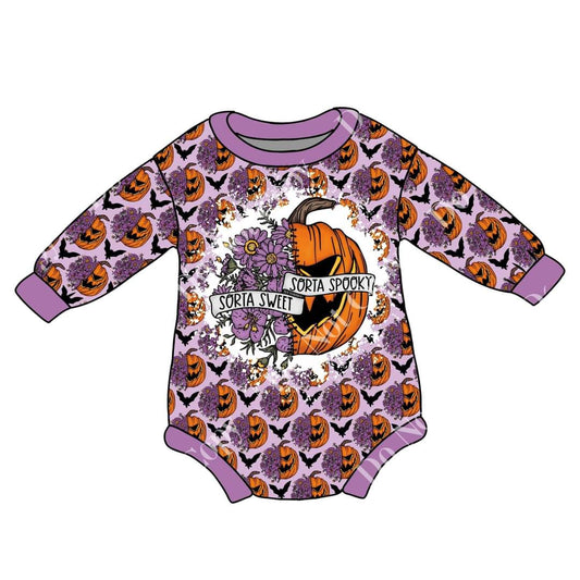 Sorta Sweet Sweater Romper Halloween