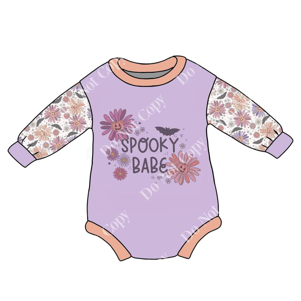 Spooky Babe Sweater Romper Halloween