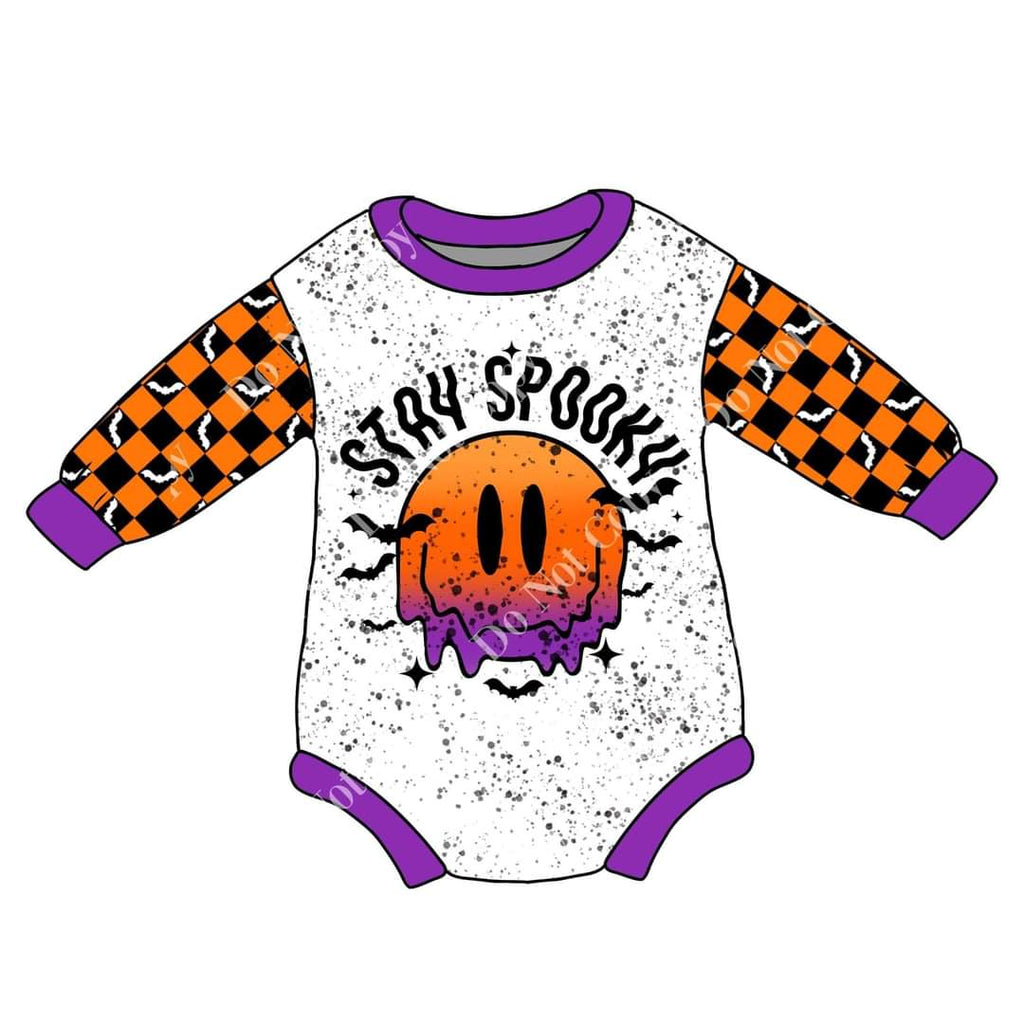 Stay Spooky Sweater Romper Halloween