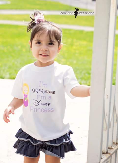 I'm 99% Sure I'm a Disney Princess Girls Shirt
