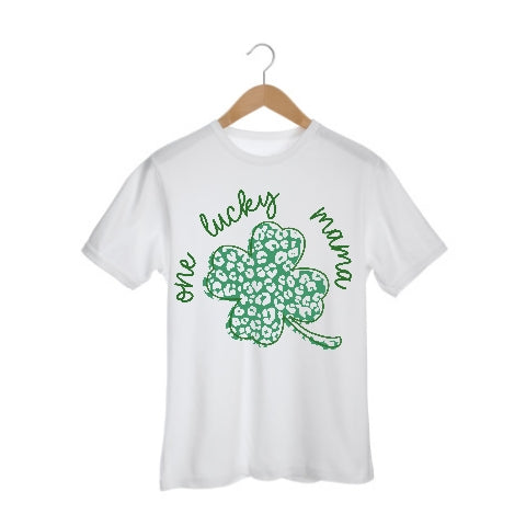 One Lucky Mama St. Patrick's Day Ladies Shirt