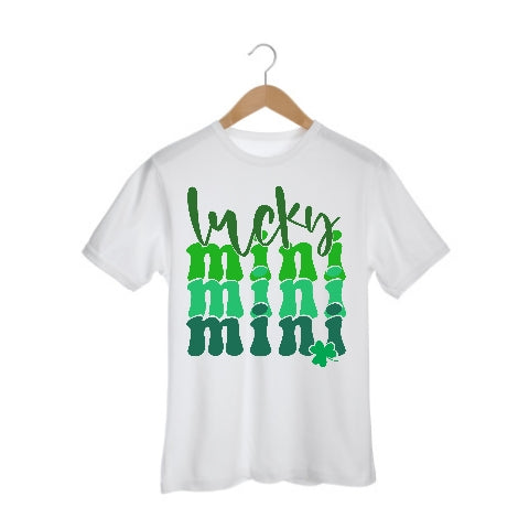 Lucky Mini St. Patrick's Day Girls Shirt Boys Shirt