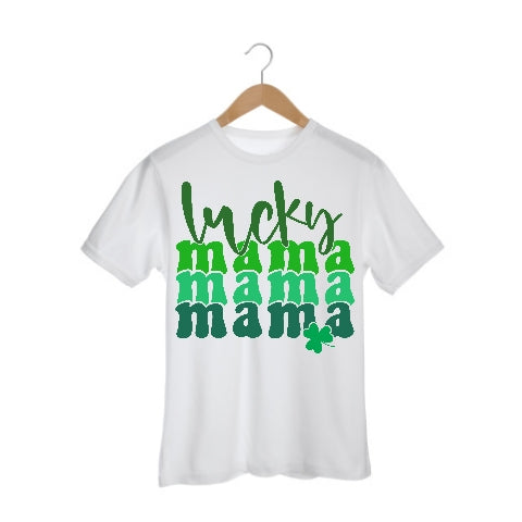Lucky Mama St. Patrick's Day Ladies Shirt