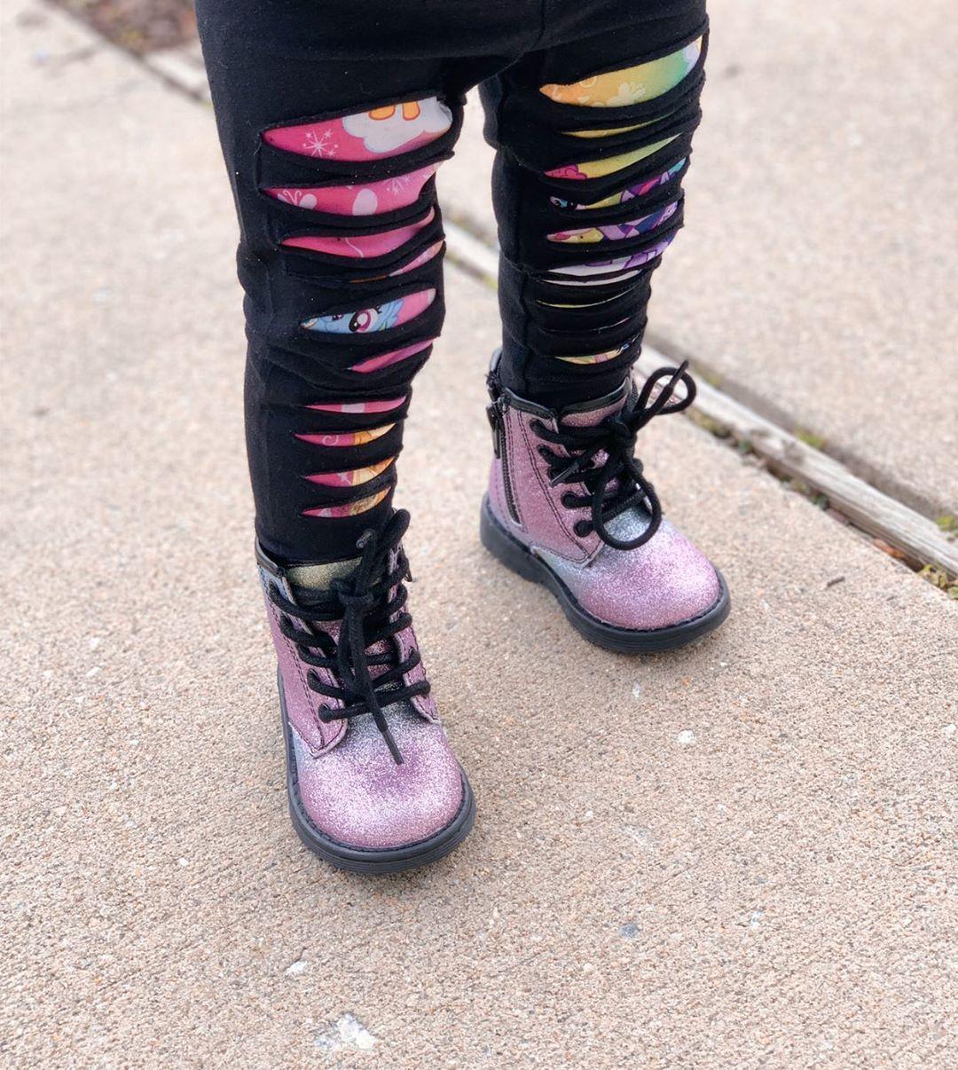 Girls My Little Pony Shredded Leggings