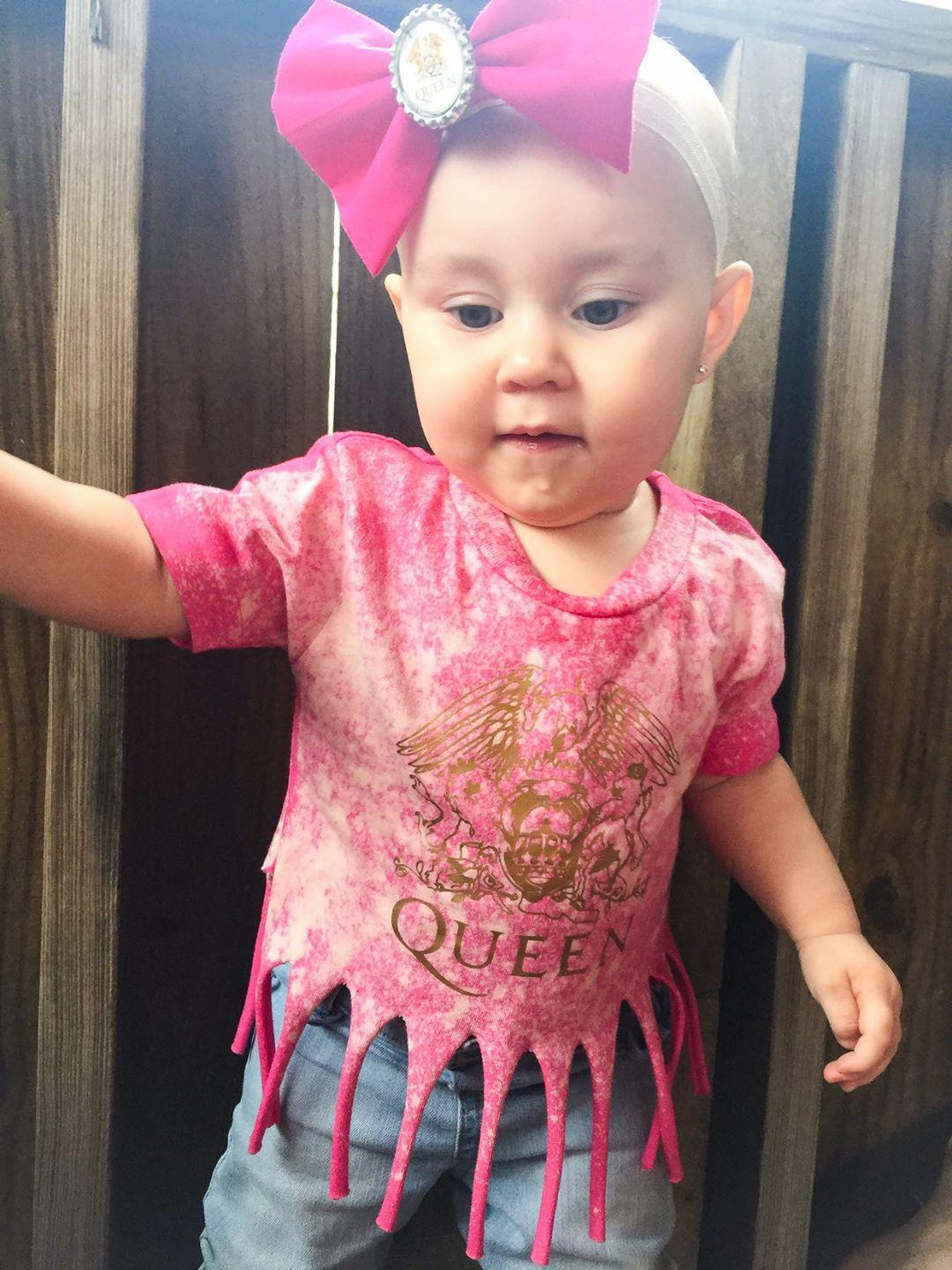 Rock n Roll Queen Fringe Acid Shirt Girls Shirt
