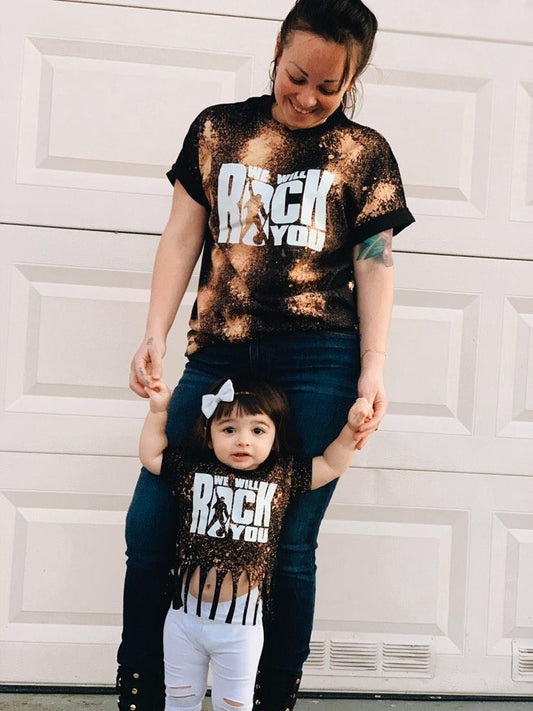 We will Rock You Fringe Acid Shirt Girls Shirt Rock n Roll