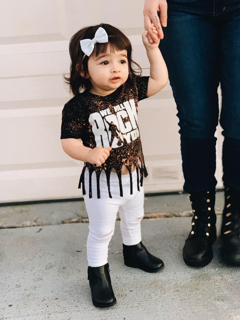 We will Rock You Fringe Acid Shirt Girls Shirt Rock n Roll