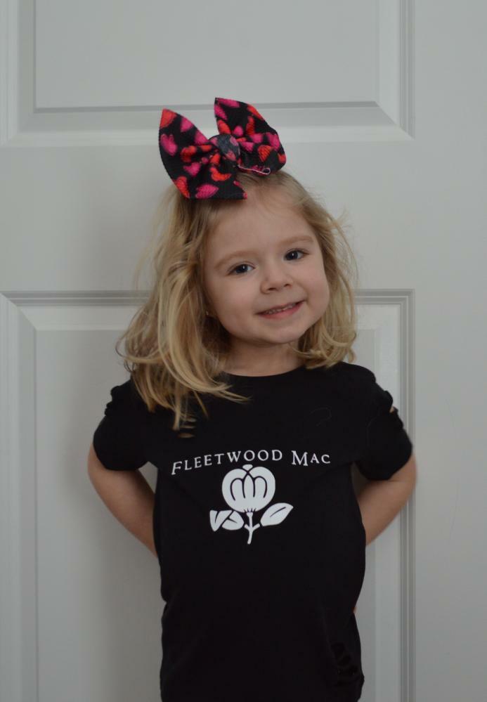 Rock n Roll Fleetwood Mac Shirt Girls Shirt Distressed