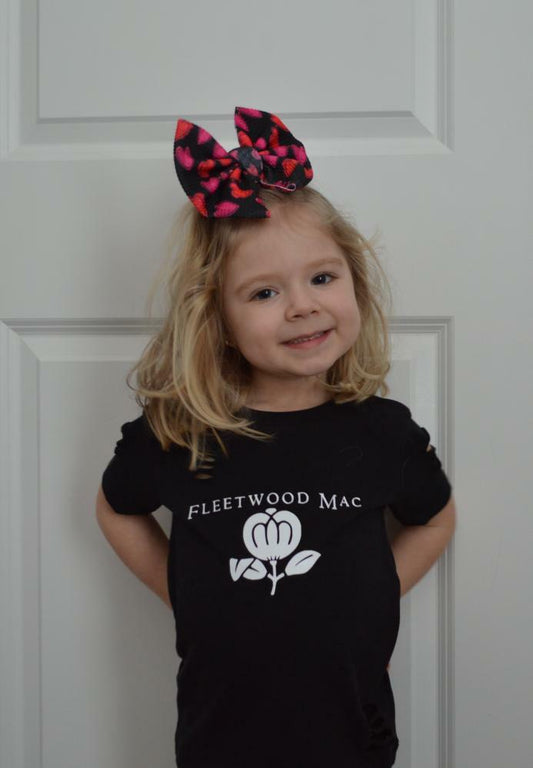 Rock n Roll Fleetwood Mac Shirt Girls Shirt Distressed