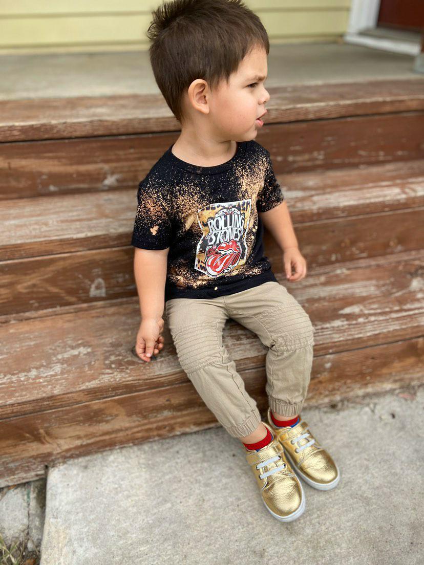 Rock n Roll Rolling Stones Acid Shirt Girls Shirt Boys Shirt