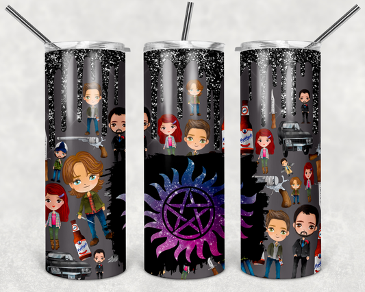 Supernatural Tumbler Mug Sippy Cup Bottle