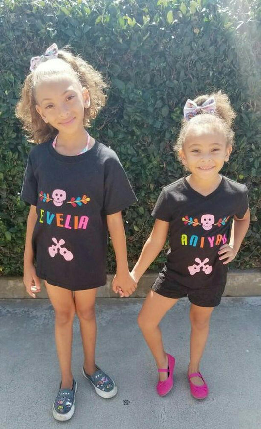 Disney Coco Girls Shirt Personalized