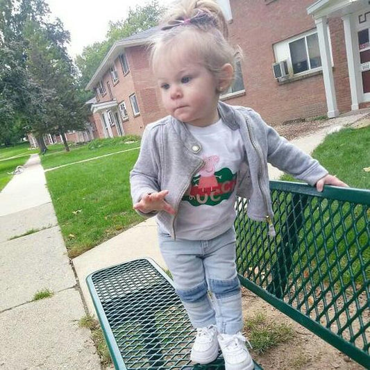 Peppa Pig Gucci Designer Girls Shirt Boys Shirt