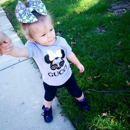 Minnie Mouse GG Designer Girls Shirt