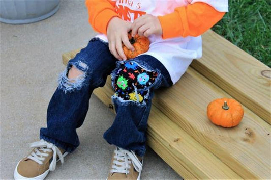 Monster Boys Distressed Jeans