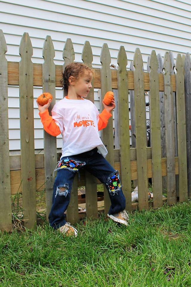 Mamas Monster Halloween Shirt Boys Shirt Girls Shirt