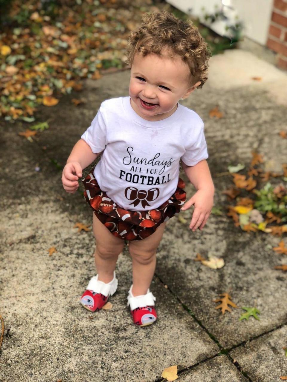 Sundays are for Football Girls Shirt Fall