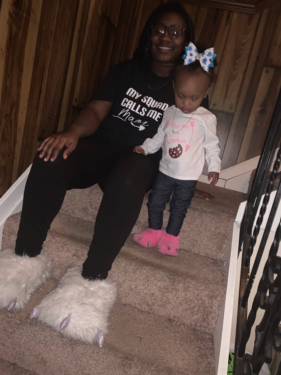 My Squad Calls Me Mama Ladies Shirt