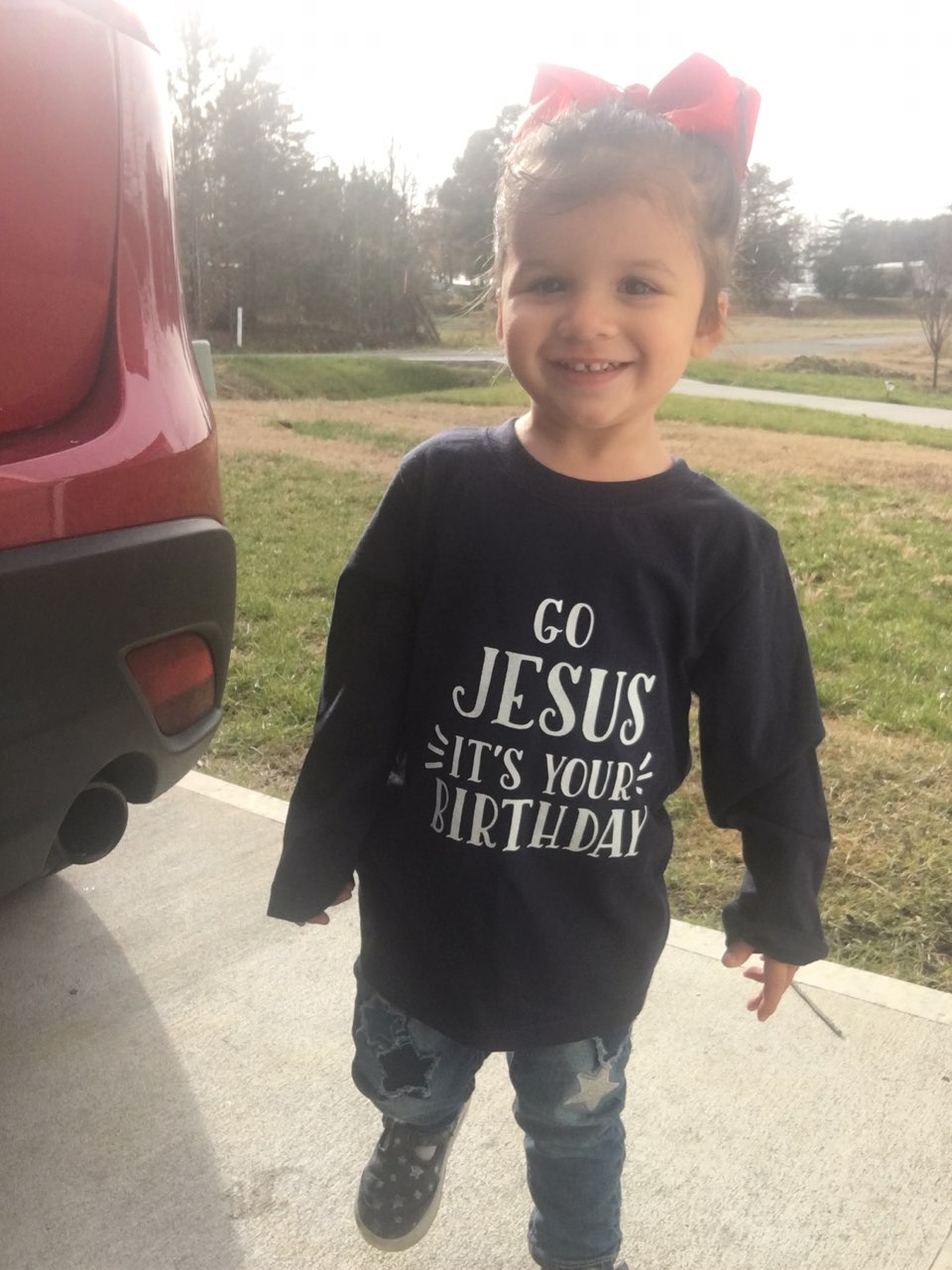 Go Jesus it's your birthday Christmas Girls Shirt Boys Shirt