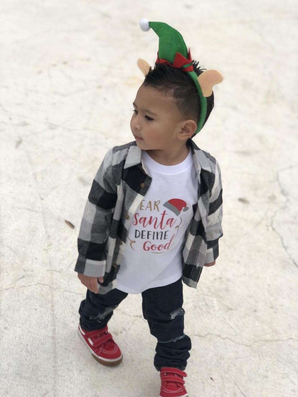 Dear Santa Define good Christmas Boys Shirt Girls Shirt