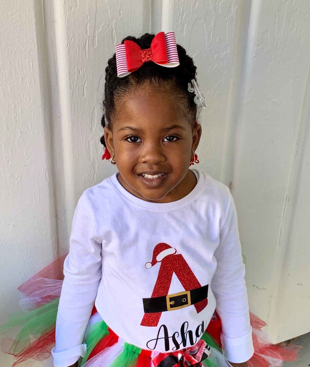 Personalized Christmas Tutu Outfit