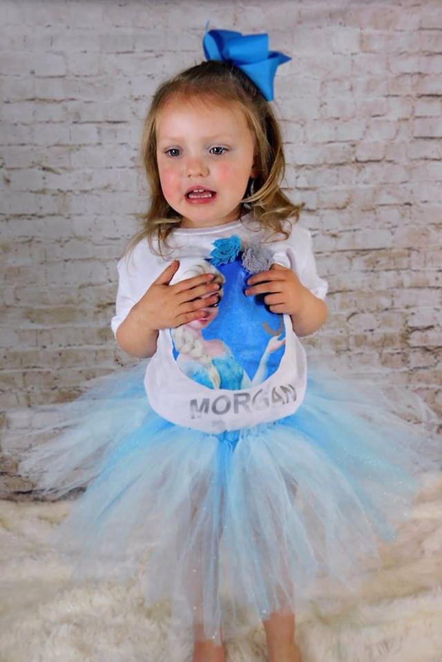 Frozen Elsa Birthday Tutu Outfit  Personalized Disney