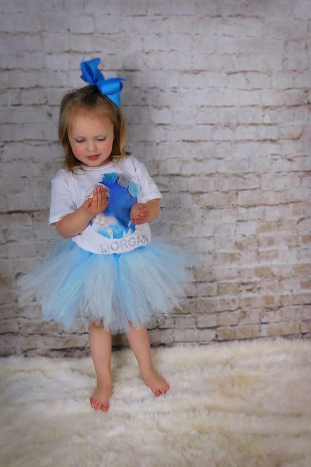 Frozen Elsa Birthday Tutu Outfit  Personalized Disney