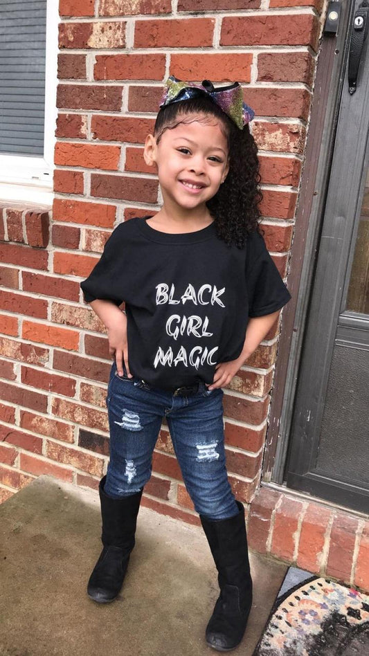 Black Girl Magic Black History Girls Shirt
