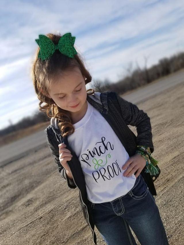 Pinch Proof St. Patricks Girls Shirt Boys Shirt