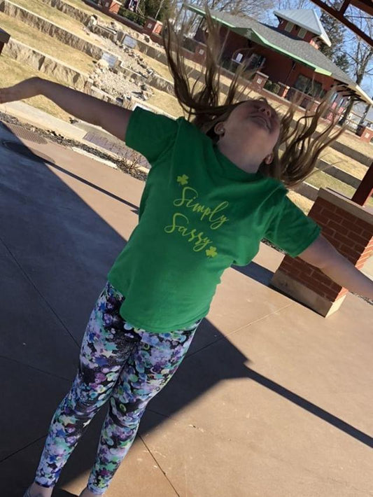 Simply Sassy Girls Shirt St. Patrick's