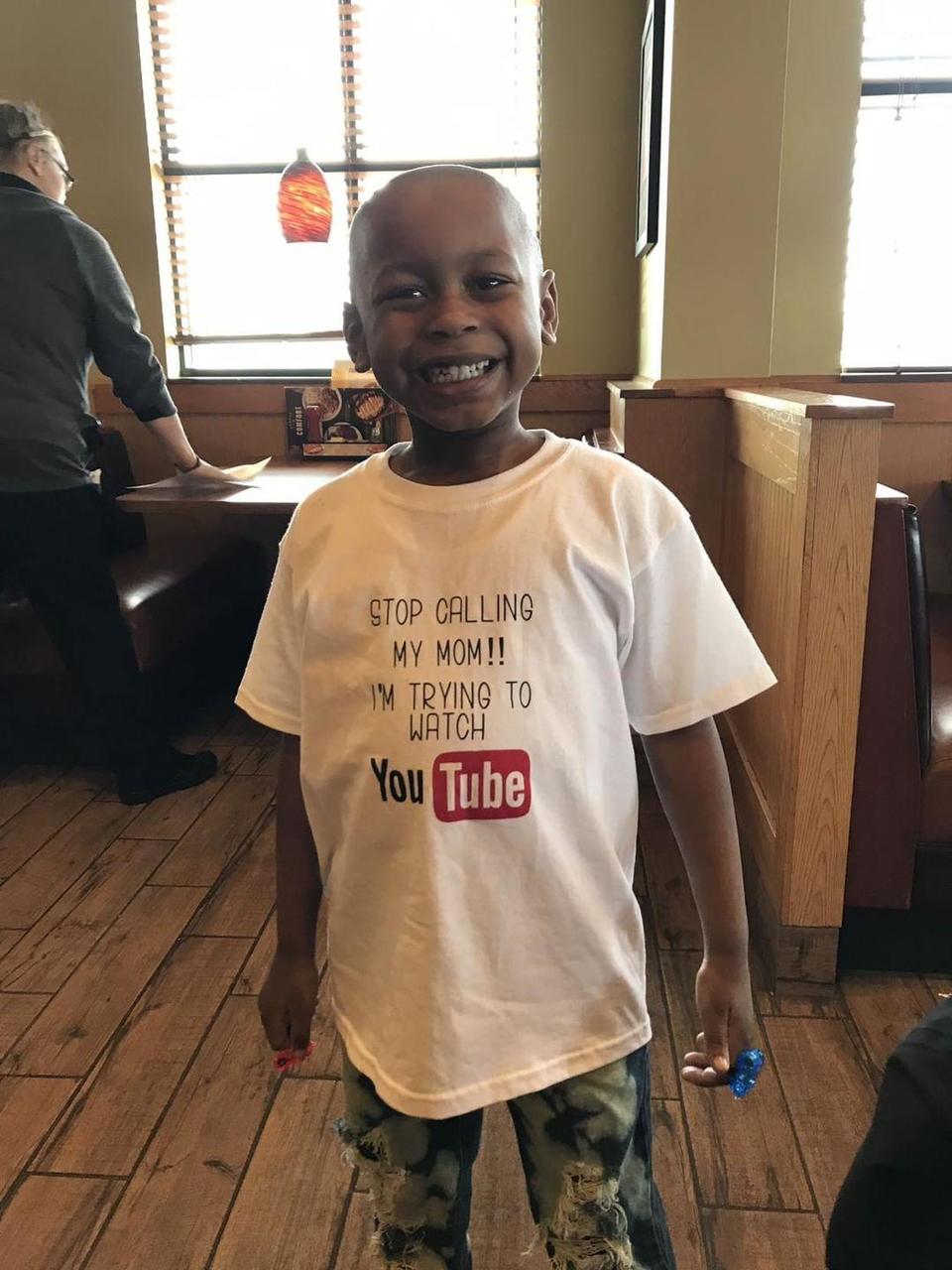 Stop Calling my mom I'm watching You Tube Boys Shirt Girls Shirt