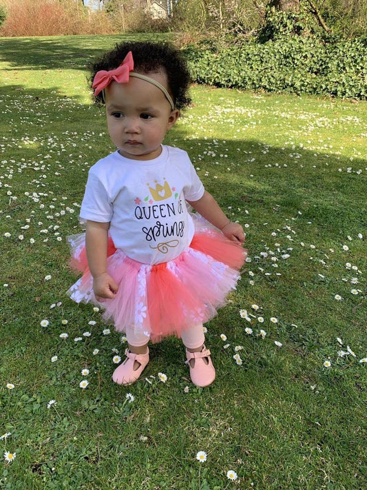 Queen of spring Girls Shirt