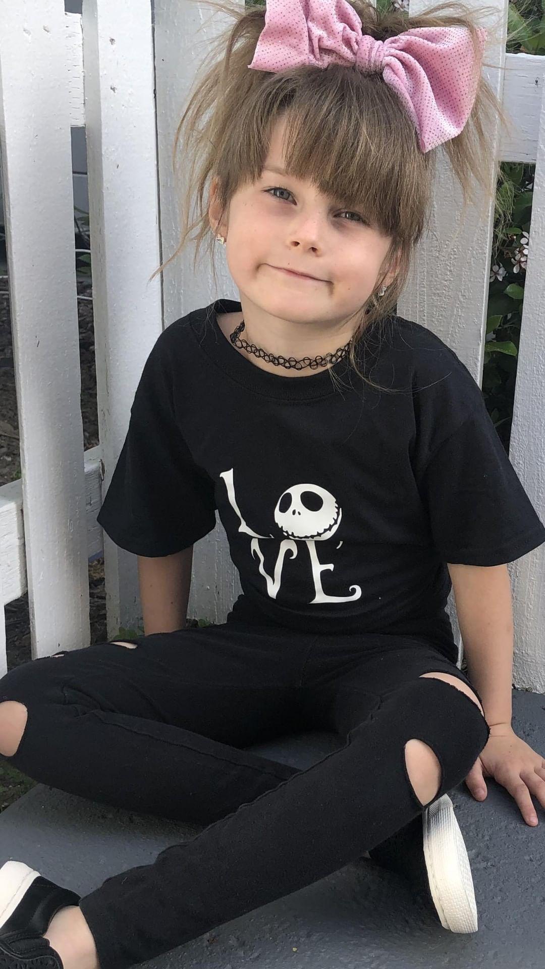 Love Jack Nightmare before Christmas Girls Shirt Boys Shirt