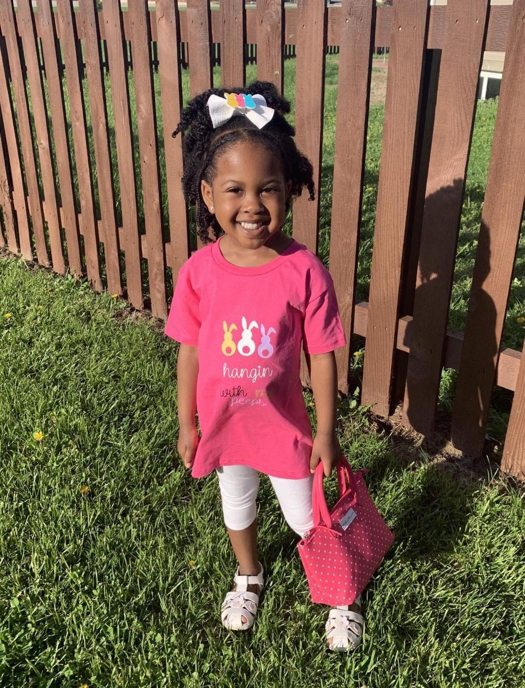 Hanging with my peeps Girls Shirt Easter