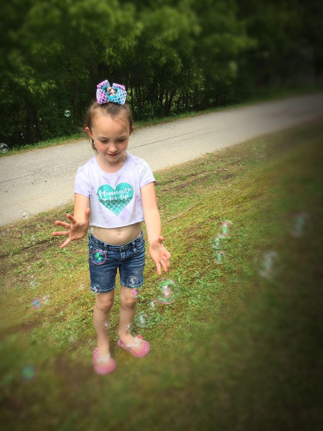 Mermaid For Life Girls Shirt