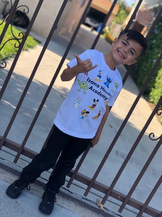 Personalized Cartoon Boys Shirt Girls Shirt