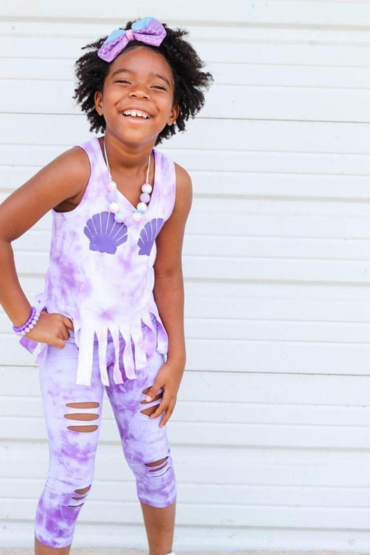 Mermaid Shells Girls Shirt