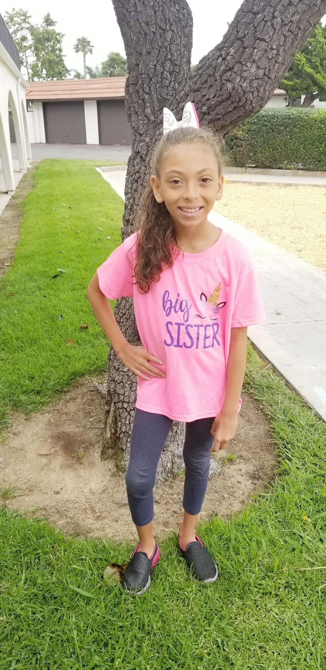Girls Big sister lil sister Unicorn sibling sets