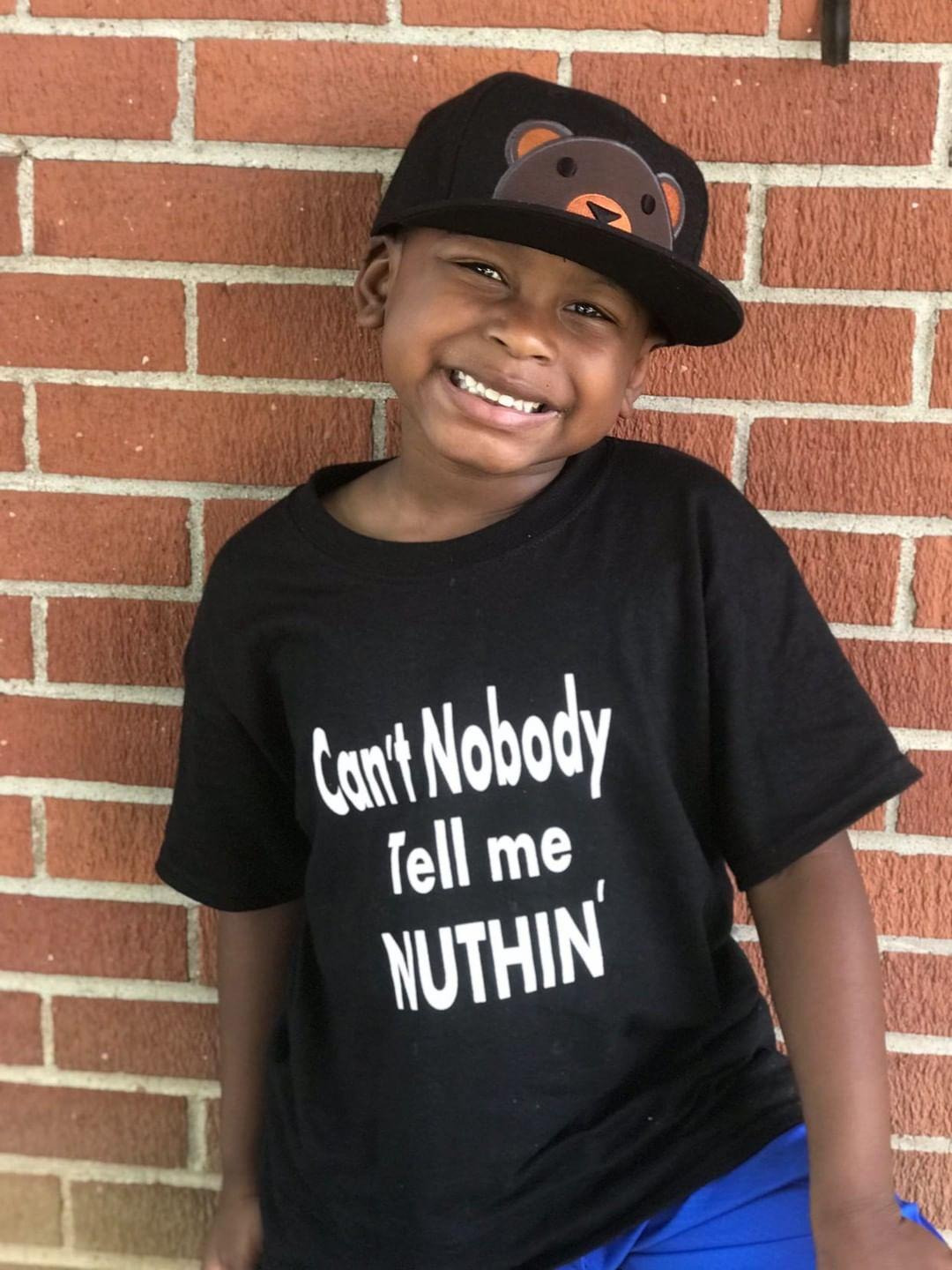 Old Town Road Can't Nobody tell me nuthin Boys Shirt Girls Shirt Ladied Shirt