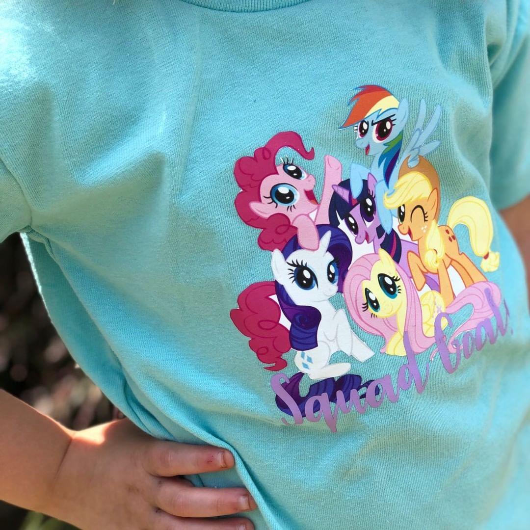 My little Pony Squad Goals Girls Shirt Cartoons