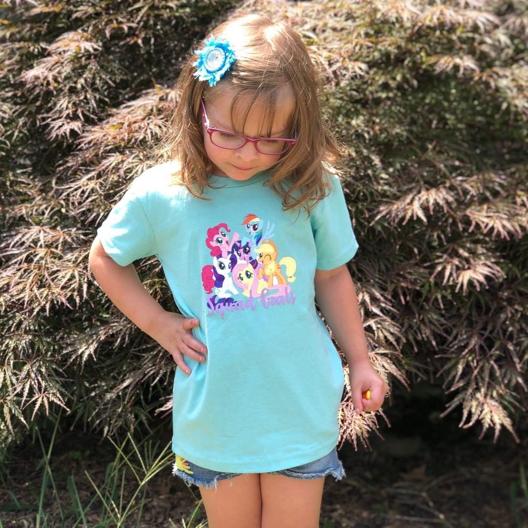 My little Pony Squad Goals Girls Shirt Cartoons