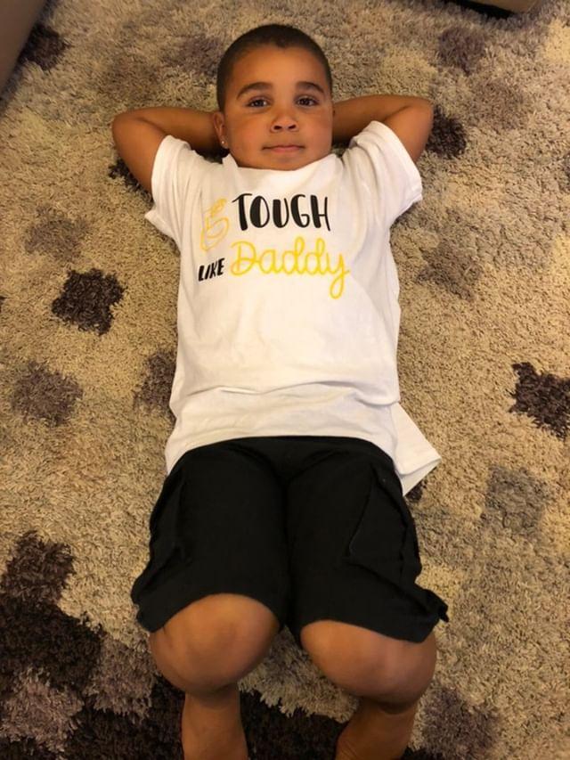 Tough like daddy Boys Shirt